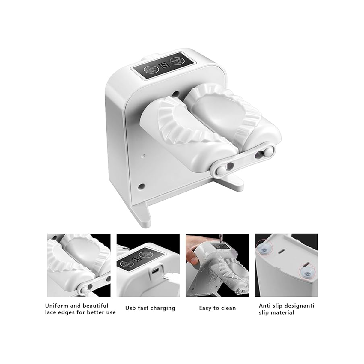 ماكينة تشكيل القطايف والمعجنات الكهربائية مع وضعين أوتوماتيكي ويدوي