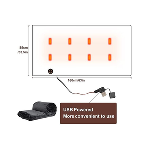 Electric Heated Blanket 160 × 85 × 160 cm