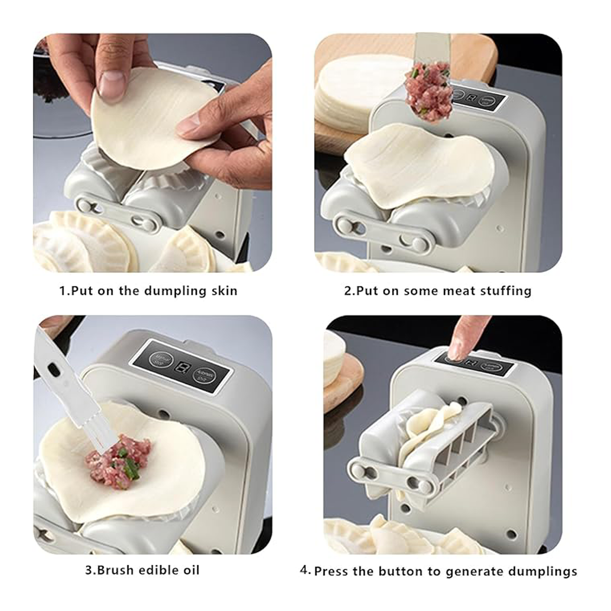 ماكينة تشكيل القطايف والمعجنات الكهربائية مع وضعين أوتوماتيكي ويدوي