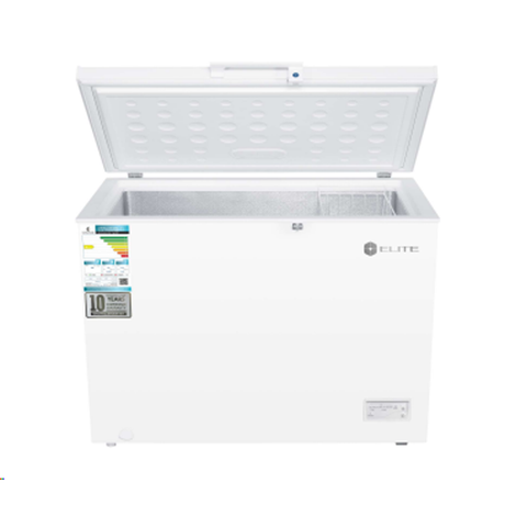 Elite Chest Freezer 251L 8.9CFT Inverter compressor - White