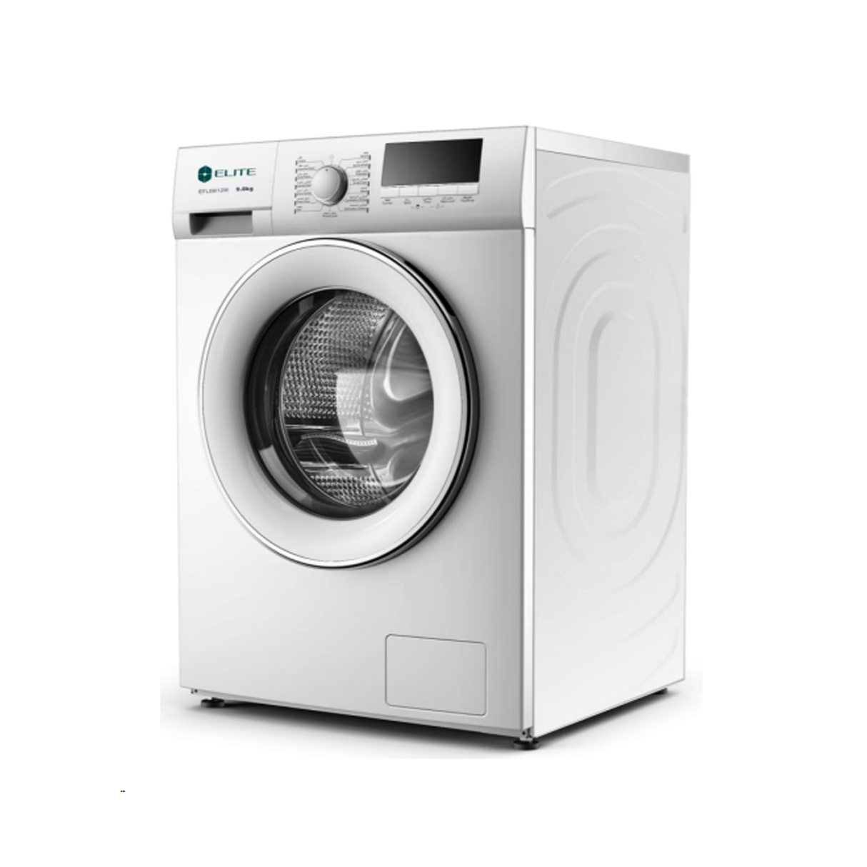 إيليت غسالة تحميل أمامي 9 كيلو - أبيض