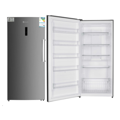 Elite Single Door 603L 21.3CFT Inverter Compressor-Convertible Function Refrigerator -  Silver