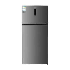 إيليت ثلاجة بفريزر علوي 571 لتر 20.2 قدم مكعب بضاغط إنفرتر - فضي