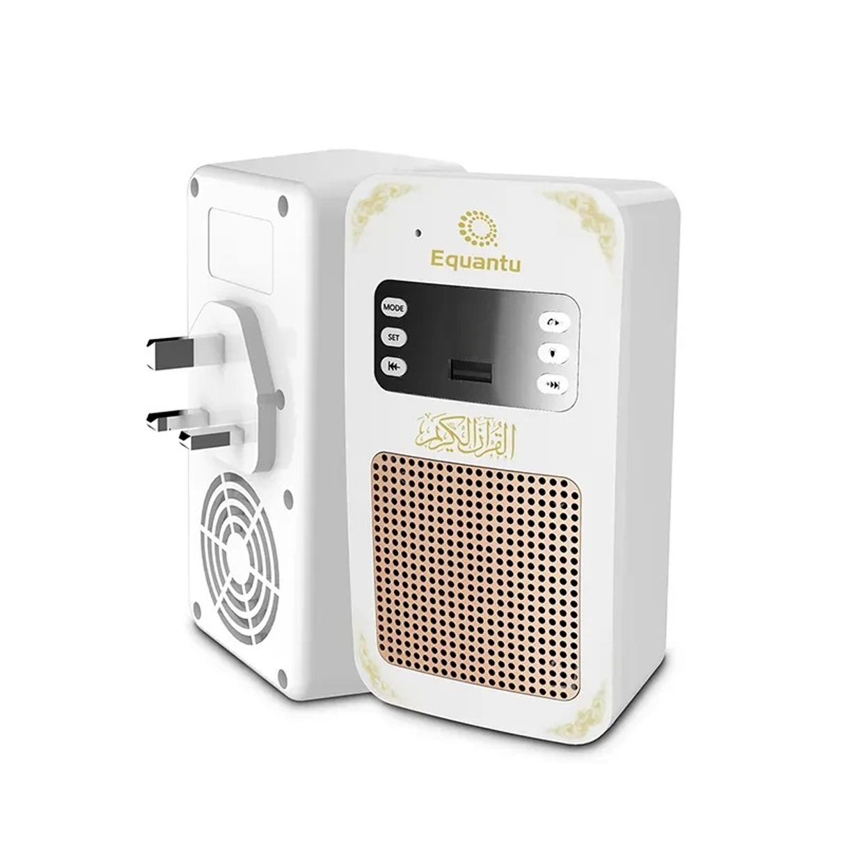 Equanto Bluetooth Wall Plug Quran Speaker with Remote-SP-669