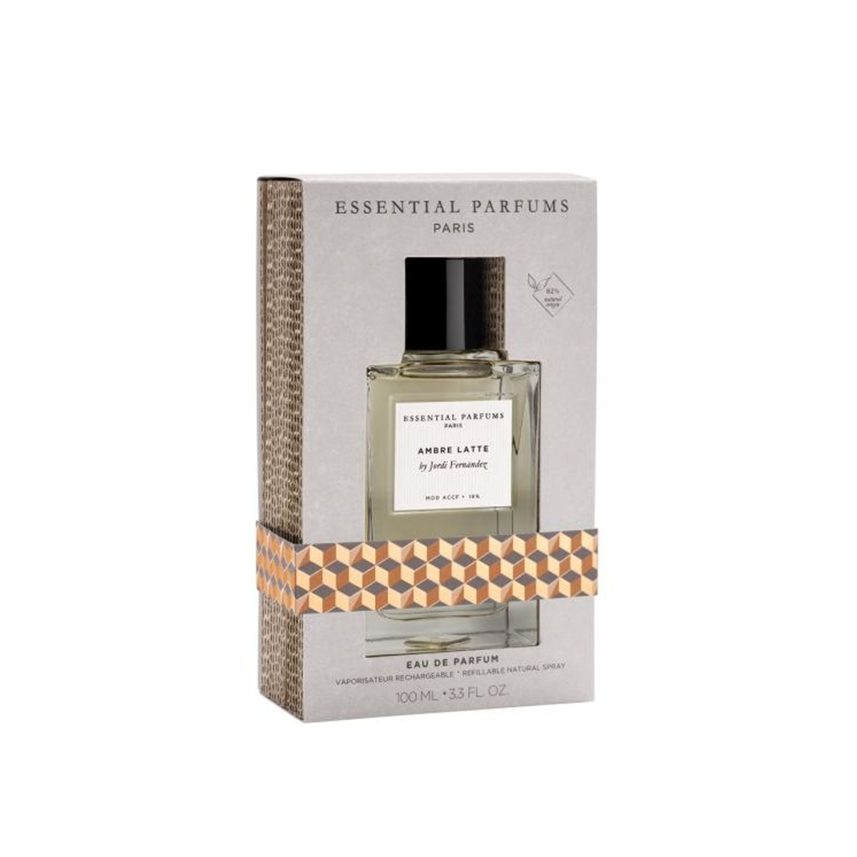Essential Parfums Ambre Latte EDP For Unisex - 100ml