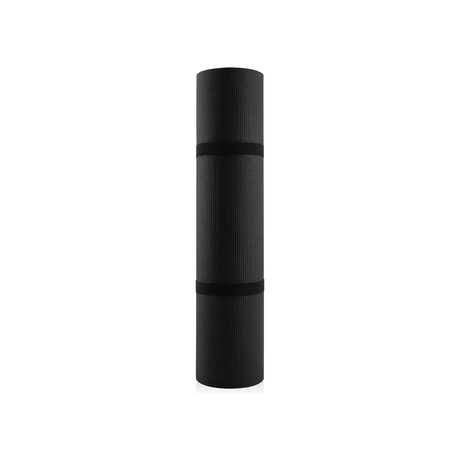 Extra Thick Yoga Mat NBR Fitness Foam 5MM - 61X173CM - Black