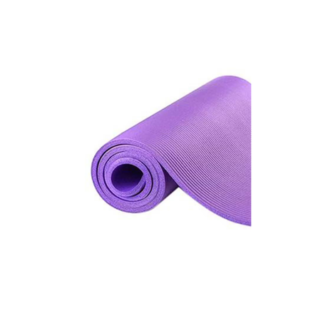 Extra Thick Yoga Mat NBR Fitness Foam 5MM- 61X173CM - Purple