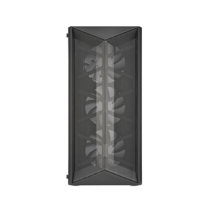 FSP CMT211A RGB Tempered Glass ATX Mid Tower Gaming PC Case - Black (4 ARGB Fans Included)