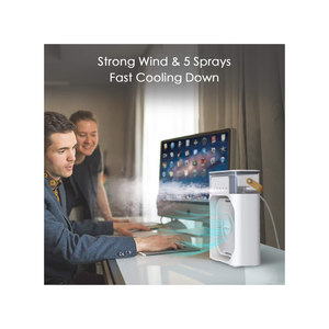 مروحة صغيرة مع مبرد