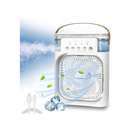 مروحة صغيرة مع مبرد