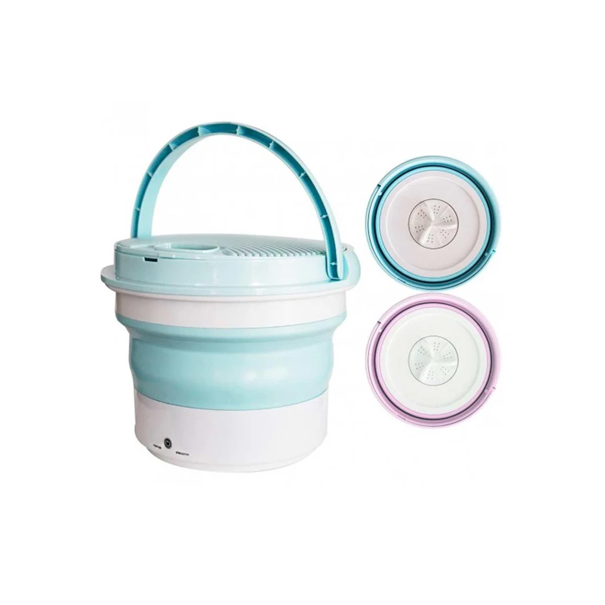 Folding Electric Washing Machine 2 KG - Blue - AS-IS