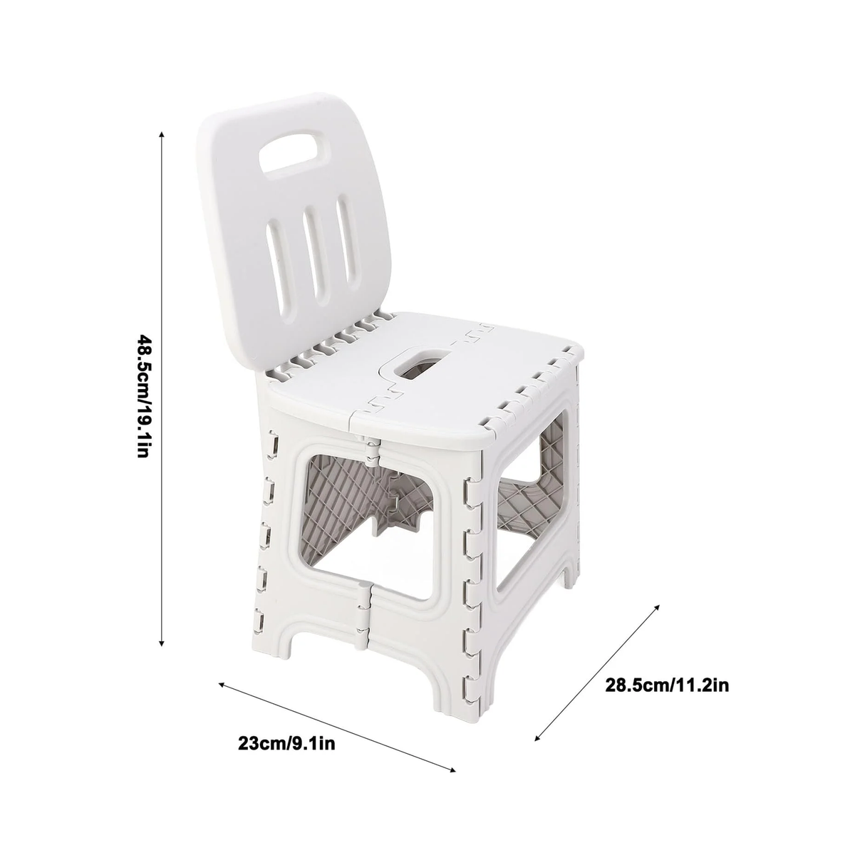 Folding Step Stool PP Assorted colors