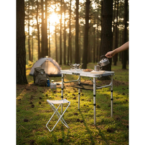 Folding Table With Chair Table