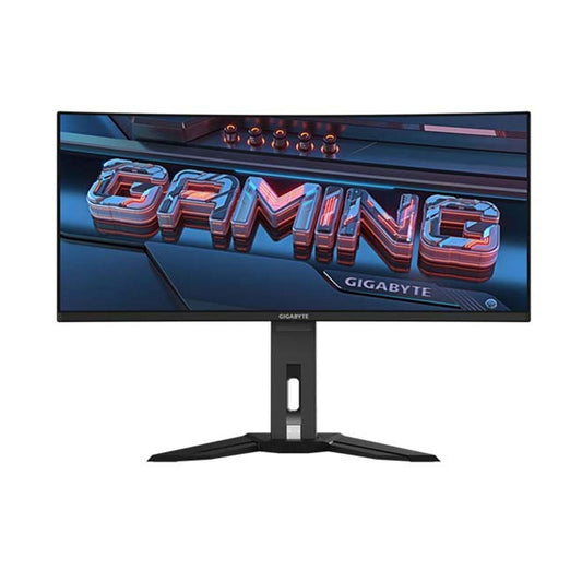 GIGABYTE - MO34WQC2 - 34 Inch WQHD 240Hz HDMI 2.1 QD-OLED Curved Gaming Monitor - Black