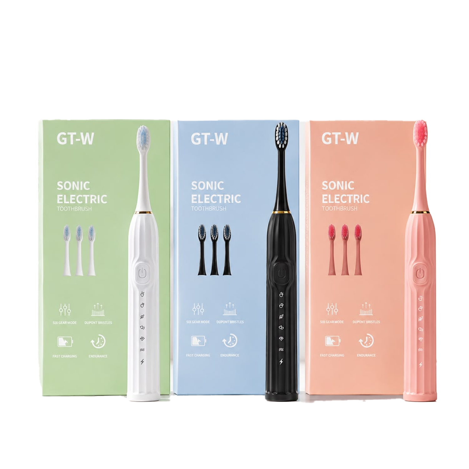 GT-W Sonic Electric Toothbrush - Assorted Color