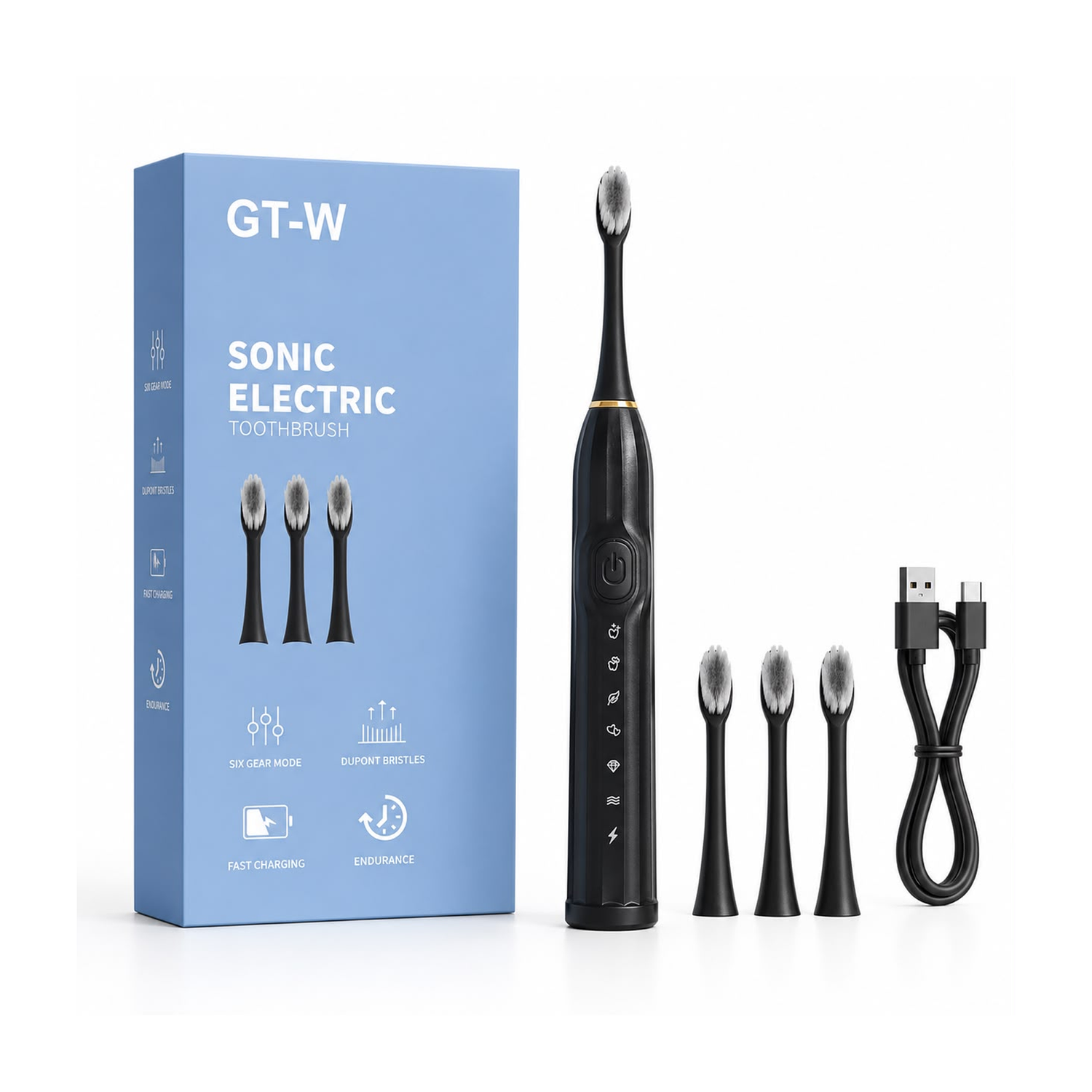 GT-W Sonic Electric Toothbrush - Assorted Color