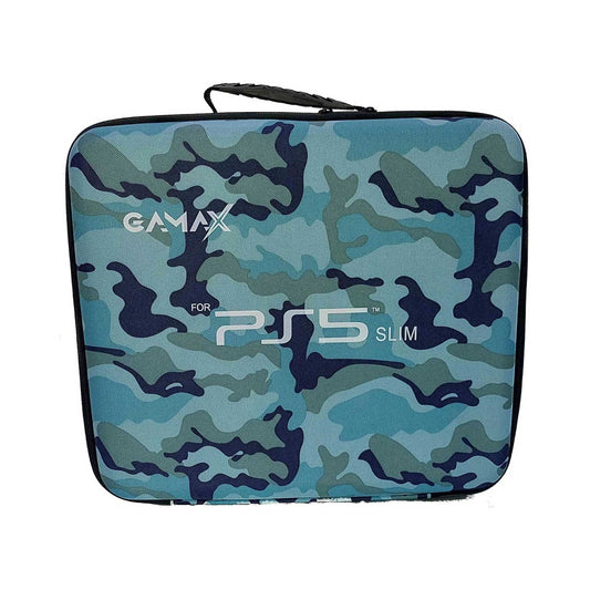 Gamax Storage Bag for Playstation 5 Slim - Army Blue