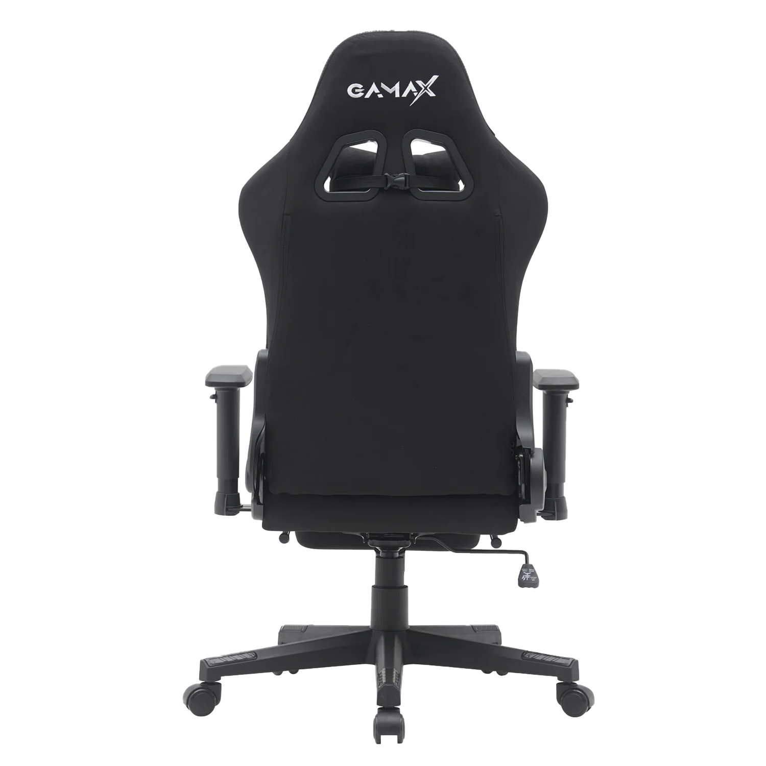 Gamax Gaming Chair with Foot Rest - Black - Zayoom