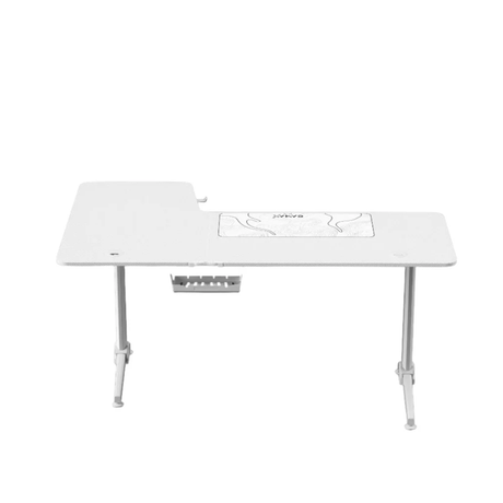 جاماكس اتش واي-ال مكتب ألعاب على شكل حرف ال (160×100×75 سم) – جهة اليمين – أبيض