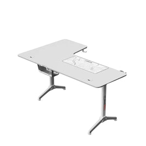 Gamax HY-R L-Shaped Gaming Desk (160*100*75 cm) - Right Side - White