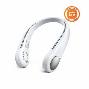 TORRAS Portable Neck Fan 360 Cooling Fan Using Wearable Bladeless Neck - White - ASIS