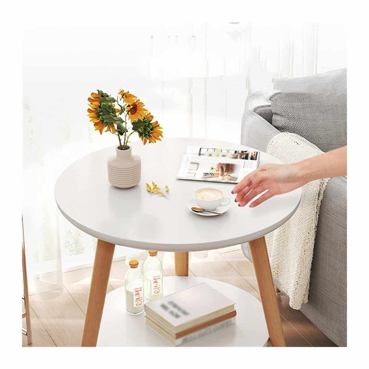 Bedroom Bedside Table Small Living Room
