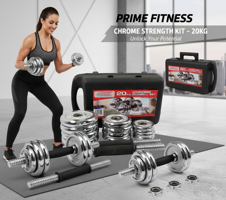  طقم دمبلز 20 كجم