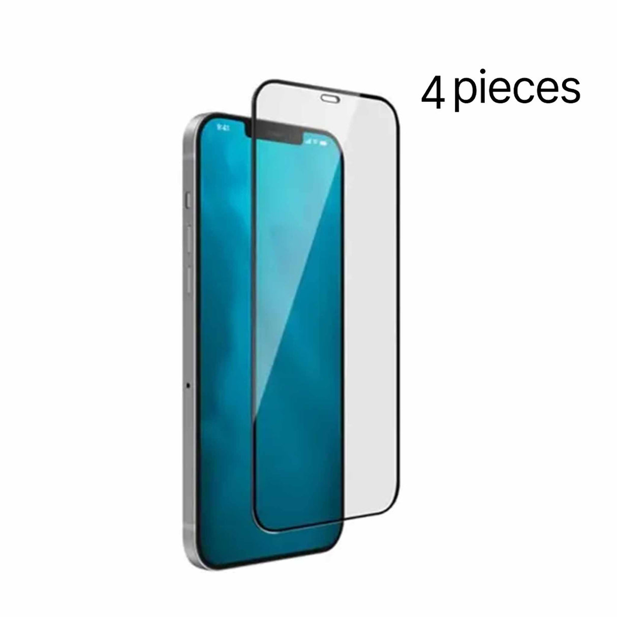 Green Lion Green 3D Curved Tempered Glass for iPhone 12 Pro 6.1" - Clear - 4 Pieces
