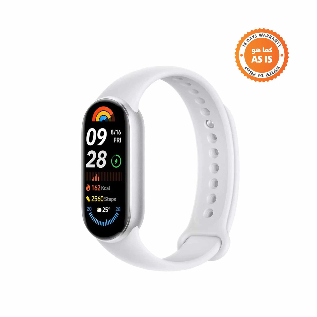 Xiaomi Smart Band 9 - Silver - ASIS