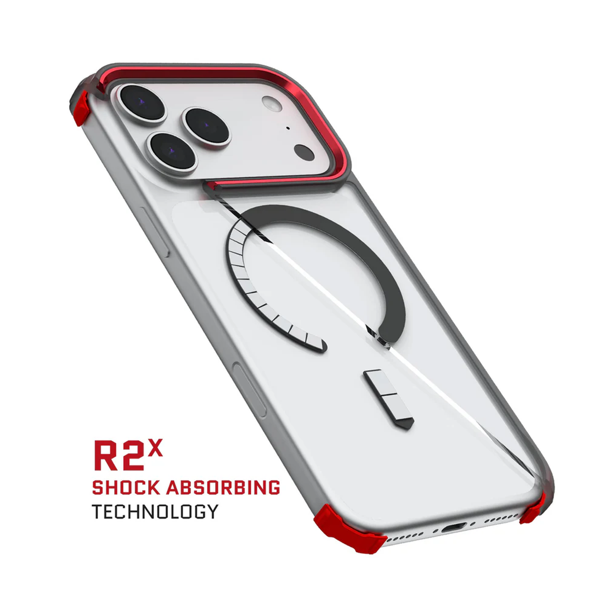 جوستيك كفر آيفون 17 برو ماكس ماجسيف ألترا ثين - دخاني