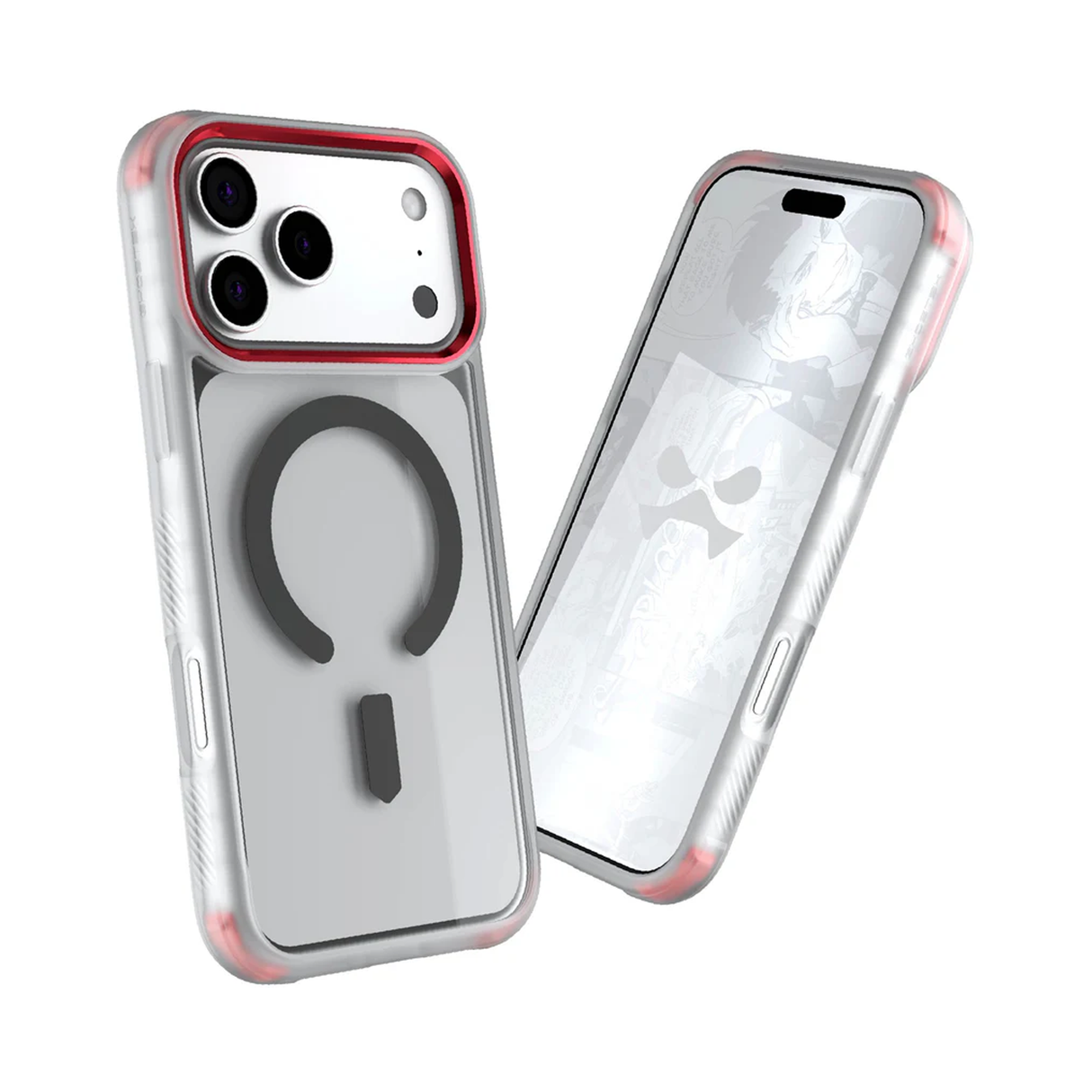 جوستيك كفر آيفون 17 برو ماكس ماجسيف ألترا ثين - شفاف