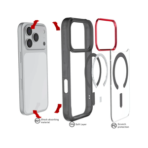 Ghostek iPhone 17 Pro MagSafe Case  Ultra-Thin -  Smoke
