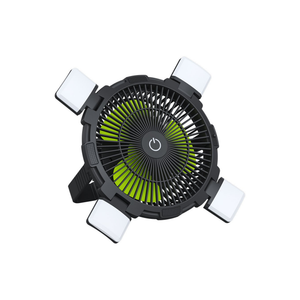 Goui Flow Multifunctional Fan With Light - Black