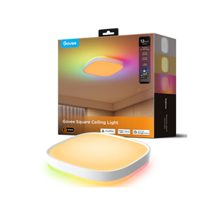 Govee 30cm RGBWW + RGBIC Smart Square Ceiling Light - H80A4