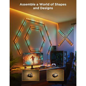 Govee Cyborg Cube Gaming Wall Light 6+2EVA CO-Branding - H6063281