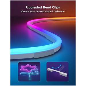 Govee Neon Rope Light 2 Clips, White, 5pcs in One Pack - H10D2