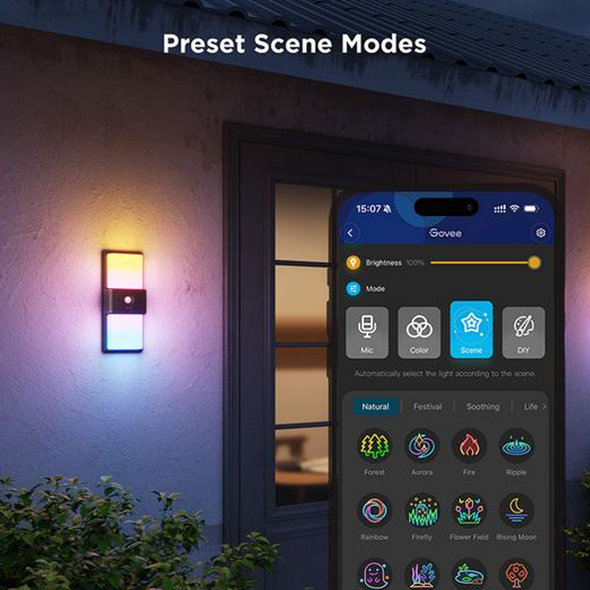 Govee Smart Outdoor Wall light