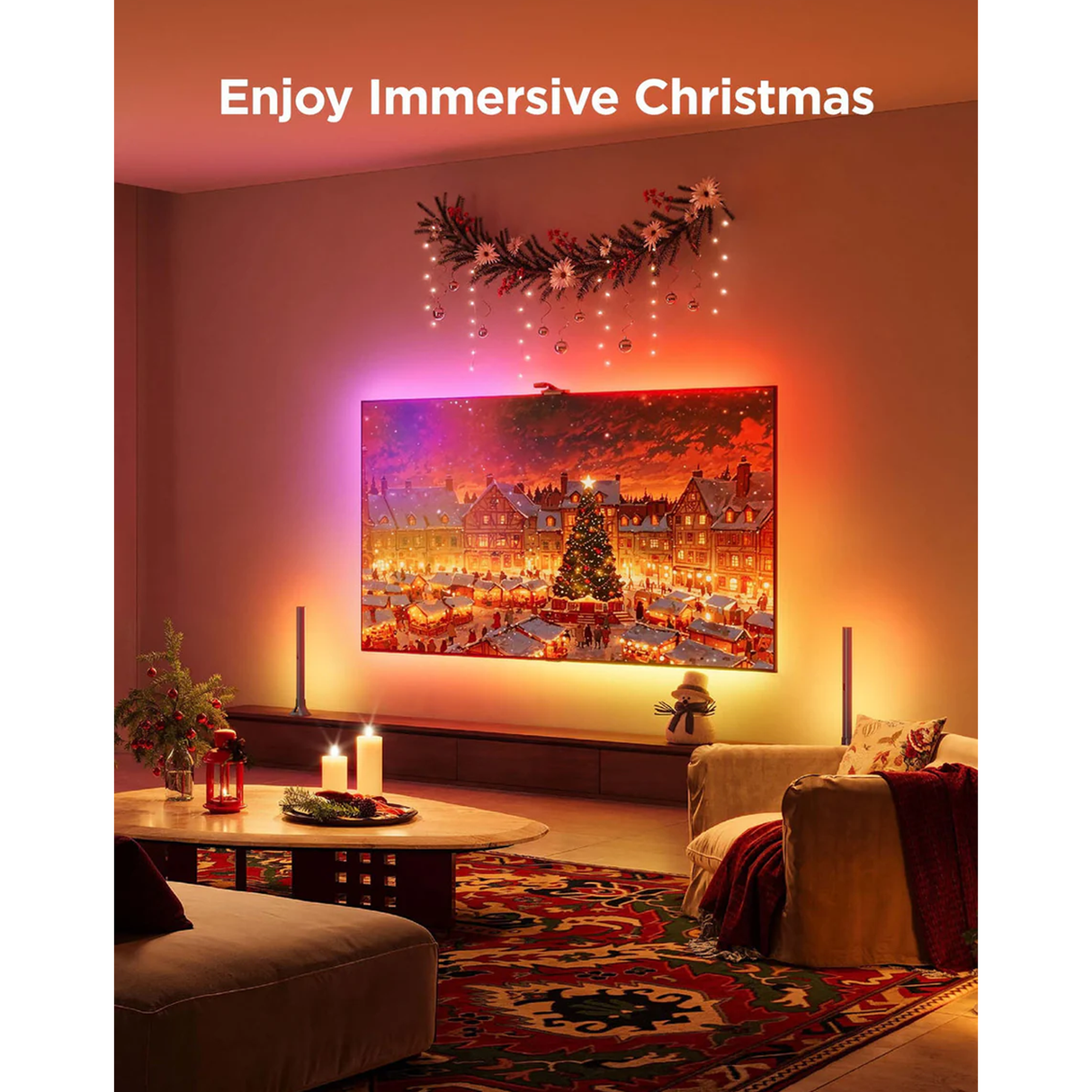 Govee TV Backlight 3 Pro include Three-camera TV Backlight 55-65 inches - R2A80C11