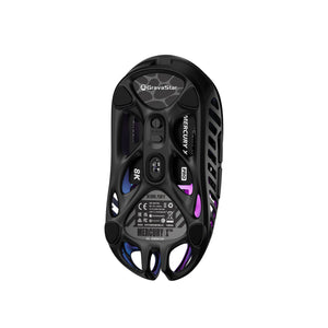 جرافاستار ميركوري إكس برو ماوس الألعاب اللاسلكية مع دونجل 8كي و قاعدة الشحن – جالاكسي بلاك