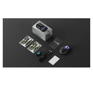 جرافاستار ميركوري إكس برو ماوس الألعاب اللاسلكية مع دونجل 8كي و قاعدة شحن – إنترستيلار فضي