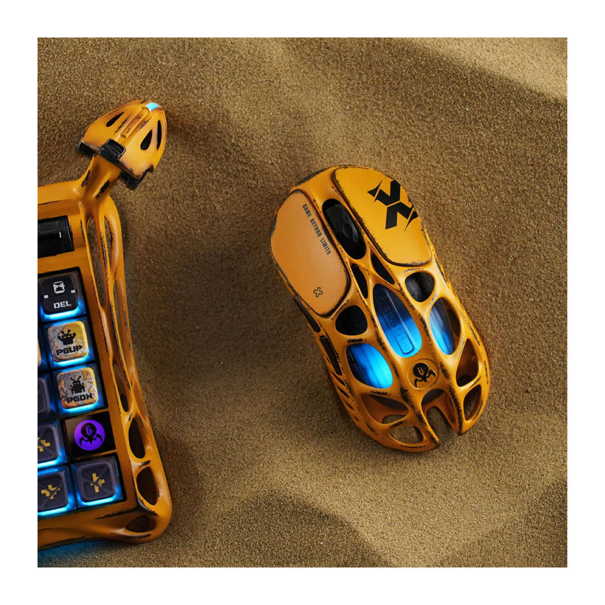 جرافاستار ميركوري إكس ماوس الألعاب اللاسلكية مع اصدار خاص – اصفر