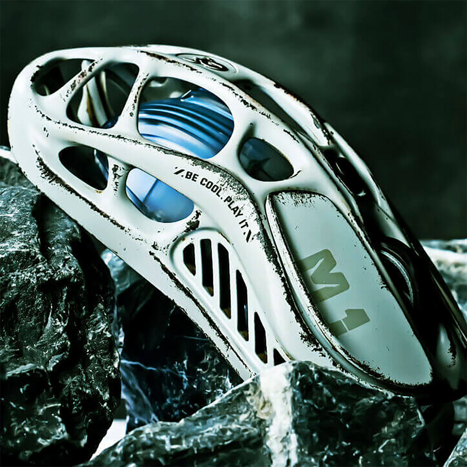 GravaStar Mercury M1 Pro Wireless Gaming Mouse - Battle Worn Silver Mist Version - Zayoom