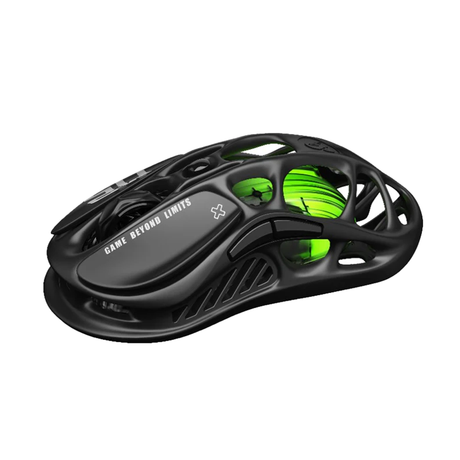 GravaStar Mercury M1 Pro Wireless Gaming Mouse - Gunmetal Gray