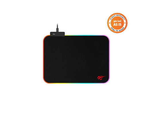 HAVIT Gaming  RGB Lighting Mouse Pad - Black (AS-IS)