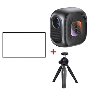 HAVIT Projector PJ215 Pro with Tripod Stand & Projector Screen 100 Inch - Zayoom