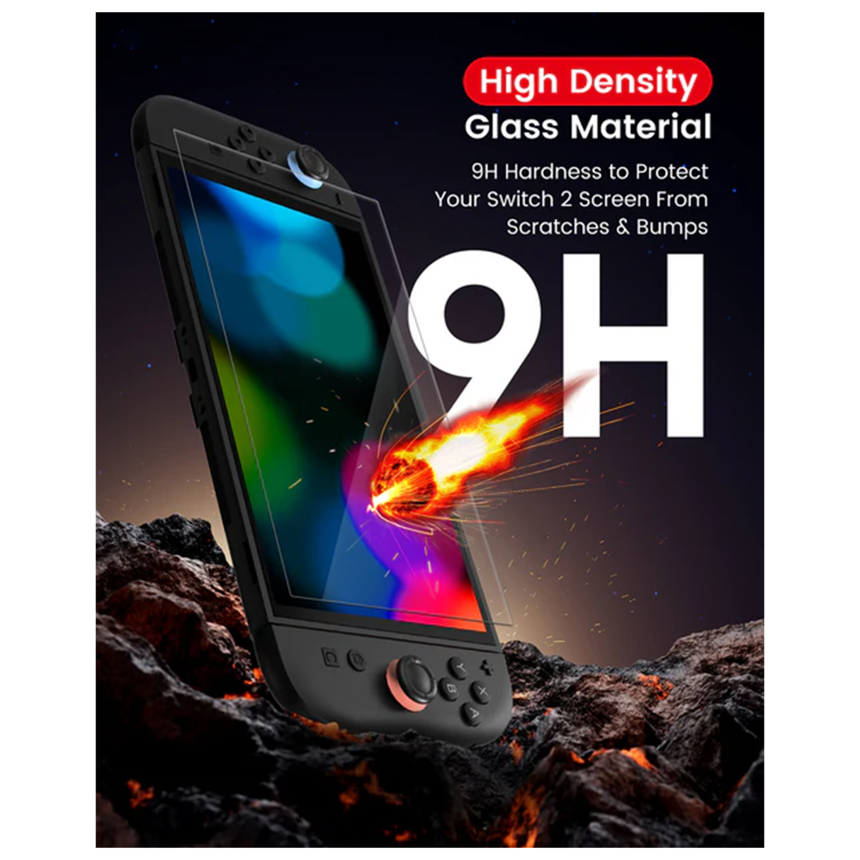 Transnovo HD Screen Protector (2-Pack) with Installation Tool