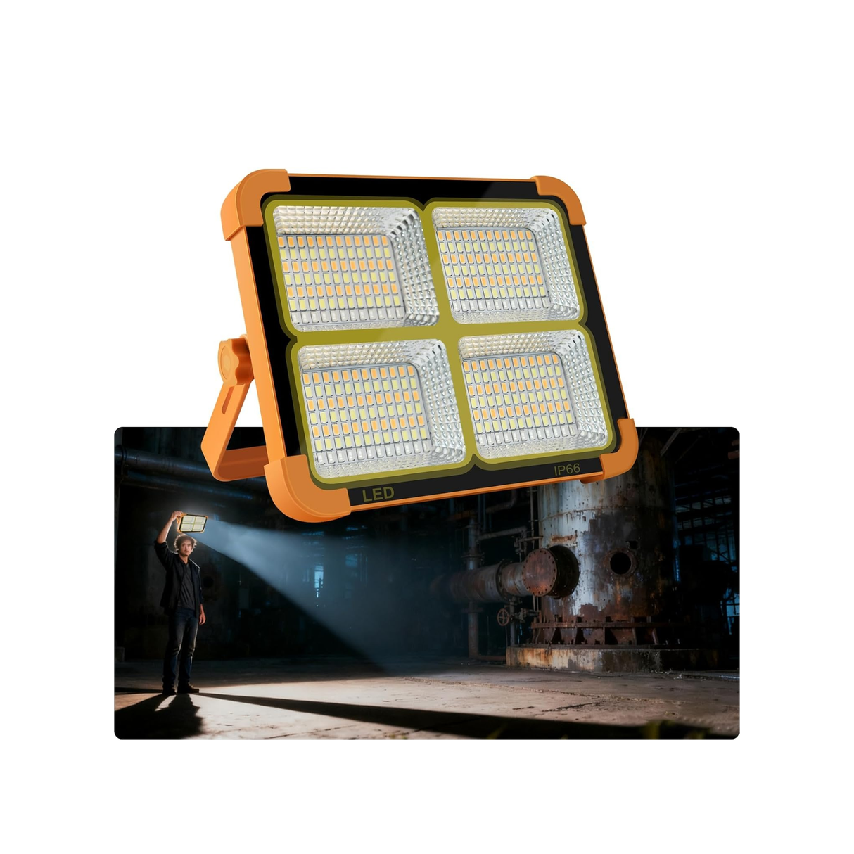 HG-DUE - Portable Solar LED Light - Private Street Lamp Without Electricity