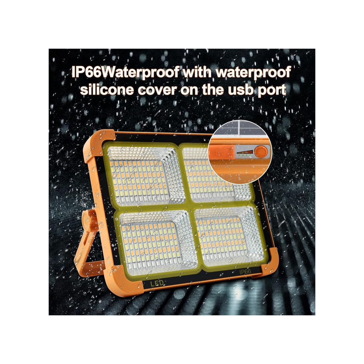 HG-DUE - Portable Solar LED Light - Private Street Lamp Without Electricity