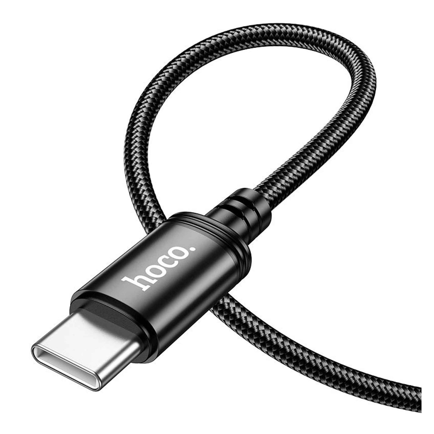 HOCO - X91 - Radiance Charging Data Cable For Type-C 3M - Black - Zayoom