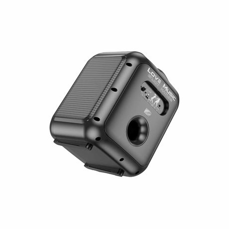 هوكو - مكبر صوت بلوتوث خارجي أنيق - أسود